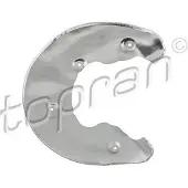 Topran Ankerblech 117 960 vorne rechts für AUDI A4 Avant (8K5 B8) Q5 (8RB)