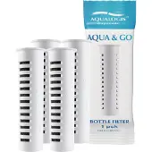 Aqualogis Filter für -Filterflasche – 4 Stück.