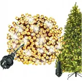Kaufland Weihnachtsbaumlaternen 500 Led Aussen Blinken Kaltweiss 35M Mit Stecker