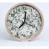 Tulup Holzuhr 20fi cm wanduhr - fällt der Natur