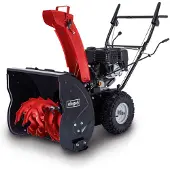 Scheppach Benzin-Schneefräse ST570 | 4-Takt-Benzinmotor mit 4,1 kW / 5,6 PS | 57cm Breite / 53,5 cm Höhe | 6 m Wurfweite | Radantrieb | 8 Gänge