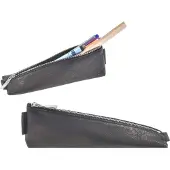 Sonnenleder Stiftetui Leder Schlamper Stifteetui Etui Tasche schwarz 801-408-02