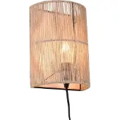 Urban Interiors - Wandleuchte Diro Jute 26x18x11