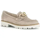 Gabor Damen Mokassins 25240-10 Farbe: Beige Größe: 37