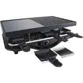 Steba RC 11 GUSS Raclettegrill mit 8 Pfännchen, 1400W