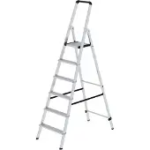 Proregal ML Stufen-Stehleiter einseitig begehbar 6 Stufen