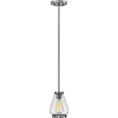 Elstead Lighting Elstead Finley Hängeleuchte E27 1-fach Chrom
