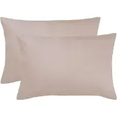 Bettwaren-Shop Single Jersey Kissenbezug Ulm 2er Pack 40x60 cm basalt