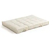 Oviala Sitzkissen für Palettenmöbel 120 x 80 cm Weiss - Cuzco