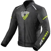REV'IT! Sprint H2O Schwarz Neon Gelb Jacke Größe S