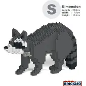 Jekca Bricks Raccoon 01 ST19ML39