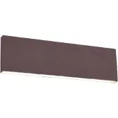 TRIO Leuchten LED Wandleuchte Concha 225172924, Metall rostfarbig, inkl. 2x 6 Wa