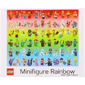 LEGO Minifigur Regenbogen 1000+ (acb1438) Puzzle