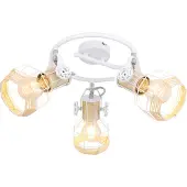 Globo Lighting Strahler Metall weiß, 3x E27