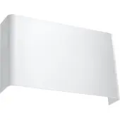 Licht-Erlebnisse Wandleuchte Up Down Weiß flach Metall Modern Wandlampe innen