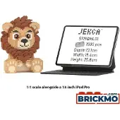 Jekca Bricks Blocky Lion 01 ST19QML01
