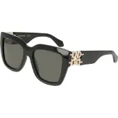 Salvatore Ferragamo Ferragamo SF2083SE Black 55/18/140 Damen Sonnenbrillen