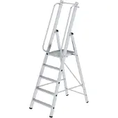 Munk ML Bauleiter Aluminium-Stufenstehleiter 5 Stufen