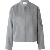 Comma Jackets Outdoor Grey/black Größe: L | Bomberjacken Outlet | Damen | Grau