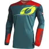 O'Neal Herren Jersey Hardwear Haze V.22 , Blau Rot, M