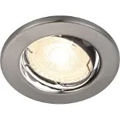 Nordlux Canis 6500 3er-Pack LED Einbauleuchte GU10 3x4.9W dimmbar Tageslichtweiss Nickel 49390155