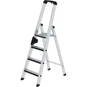 MUNK Günzburger Steigtechnik MUNK Stehleiter mit relax-step 4 Stufen