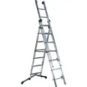 Facal Mehrzweckleiter SUPERPRIMA S600 3-teilig 6+7+7 Sprossen