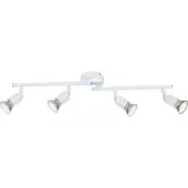 Globo Lighting Strahler Metall schwarz matt, 2x GU10