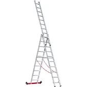 Euroline Premium 30778 Mehrzweckleiter 3-teilig 3x10 Sprossen