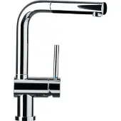 Schock Armatur PIEGA in CHROM mit Zugauslauf / CRISTADUR / Küchenarmatur