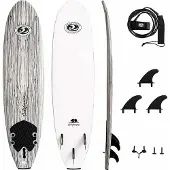 CBC White Wood 7´0´´ Surfbrett