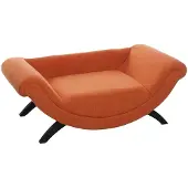 Flamingo Hundesofa Dingo rechteckig orange, Maße: 80 x 43 x 28 cm