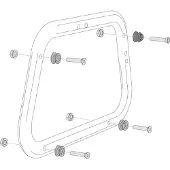 SW-Motech Evo Aero Abs Seitenkoffer-befestigungsadapter