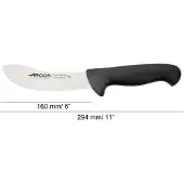 Arcos Enthäutungsmesser Farbe - Prof 295325 Edelstahl Nitrum und mango ergonomische schwarze Polypropylenklinge und 16 cm Klinge, Vitrine