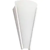 LINDBY Magnus Wandleuchte White - , Magnus, dimmbar, Metallisch, für Flurbereich, Glas, Modern