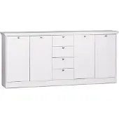 Intertrade Sideboard / Kommode weiß; 001792