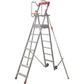 Facal Platea Podesttreppe Aluminium S300 7 Stufen