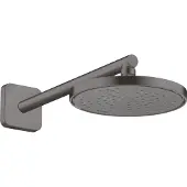 Hansgrohe AXOR ShowerSolutions Duschkopf 220, 1 Strahlart, 35382340, Farbe: Brushed Black Chrome