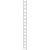 MUNK Günzburger Steigtechnik MUNK Schachtleiter aus Edelstahl 300mm breit 15 Sprossen 4,20m lang