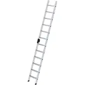 MUNK Günzburger Steigtechnik MUNK Stufenanlegeleiter mit Ergo-Pad ohne Traverse 12 Stufen