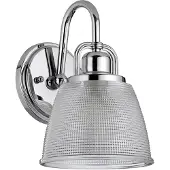 QUOIZEL Elstead Dublin LED Wandleuchte G9 Poliertes Chrom IP44