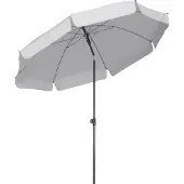 Schneider-Schirme Schneider Sonnenschirm Aquila silbergrau Ø 200 cm