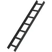 MUNK Günzburger Steigtechnik MUNK Aluminium Dachleiter 7 Sprossen anthrazitgrau