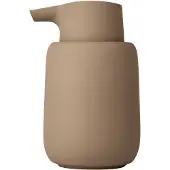 Blomus Seifenspender Sono Tan, Keramik, Silikon, Kunststoff, 250 ml, 66370
