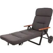 Kettler Auflage Rollliege Alicante 2399 anthrazit 200x60x9cm wasserabweisend lichtecht Olefin KETTtex
