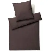JOOP! Soft-Flanell Bettwäsche-Garnitur Soft Farbe Mocca Größe 155x220+80x80 AL