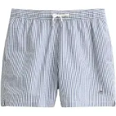 Gant Badehose Striped Seersucker Herren Vintage Blue-XXXL