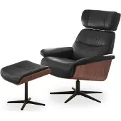 Harper Sessel ALCAINS BHT 83x102x86 cm schwarz