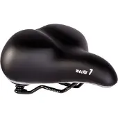 P & P P&P Pro Cycling Bequemsattel Wolke7 605 schwarz, Unisex, 240x210mm, ca. 935g