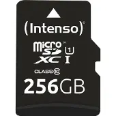 Intenso 256 GB microSDXC UHS-I Premium inkl. SD-Adapter
